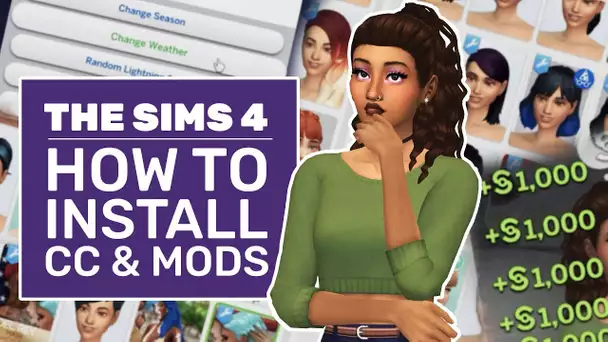 How To Install Mods And Custom Content In The Sims 4 | TS4 Tutorial