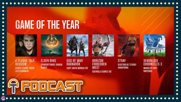 TripleJump Podcast 193: The Game Awards 2022: Which Game Will Win GOTY?