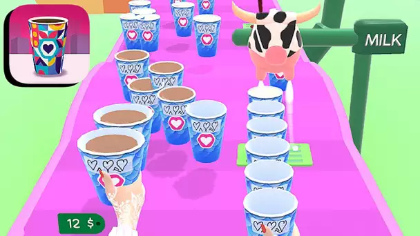 Coffee Stack ​- All Levels Gameplay Android,ios (Levels 328-331)