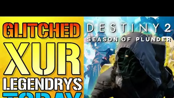 Destiny 2: GLITCHED XUR Is Here! Legendary Weapons, Armor & EXOTICS! (November 29th 2022)