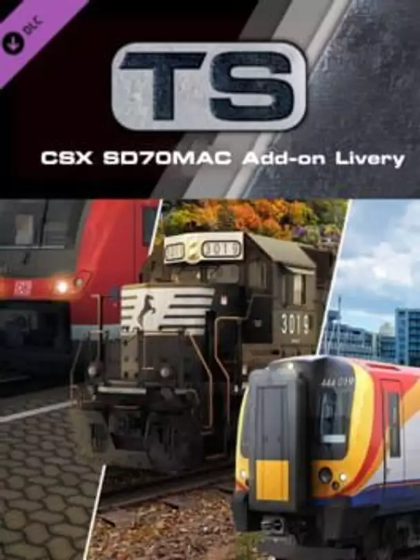 Train Simulator: CSX SD70MAC Add-on Livery