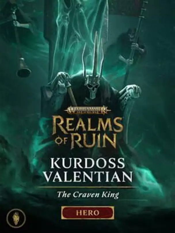 Warhammer Age of Sigmar: Realms of Ruin - Kurdoss Valentian, The Craven King