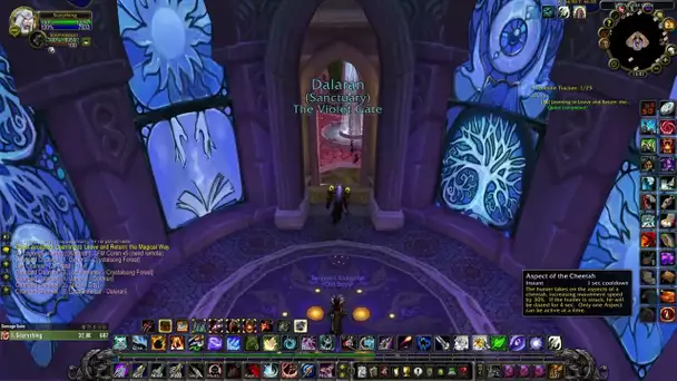 Learning to Leave and Return: the Magical Way (WOW WOTLK quest)
