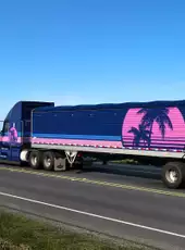 American Truck Simulator: Retrowave Paint Jobs Pack
