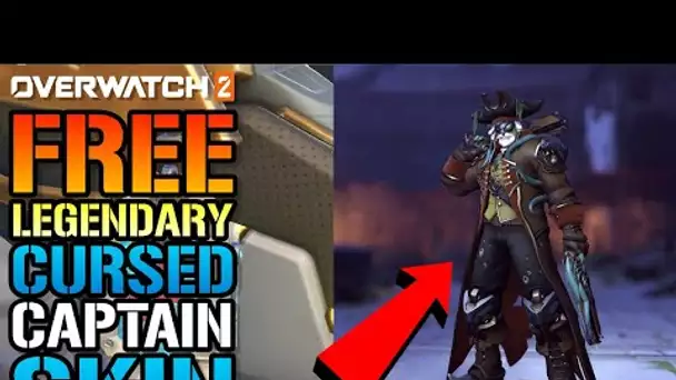 Overwatch 2: FREE Legendary Cursed Captain Skin & Health Pack Weapon Charm! How To Get Them TODAY!