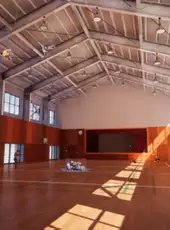 A Game That Saves the Muscles Caught in the Ceiling of the Gymnasium