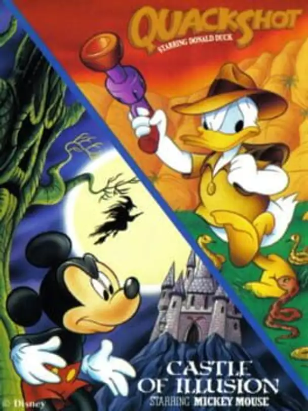 The Disney Collection: Quackshot Starring Donald Duck & Castle of Illusion Starring Mickey Mouse
