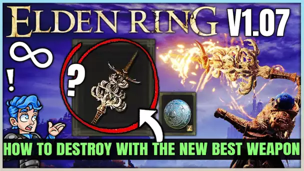 The New Best Weapon in Game is RIDICULOUS - INSANE Holy Laser Damage - Best Elden Ring Faith Build!