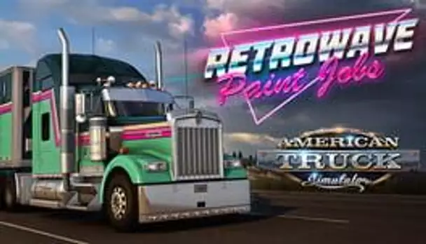 American Truck Simulator: Retrowave Paint Jobs Pack