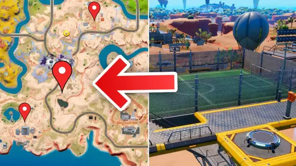 Where to Find a Football Pitch in Fortnite? (Chapter 3 Season 4)