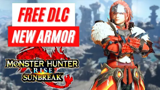 New Free DLC New Armor Reveal Gameplay Monster Hunter Rise: Sunbreak News