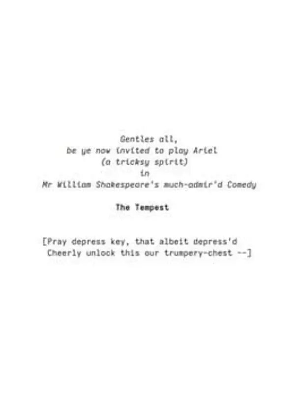 The Tempest