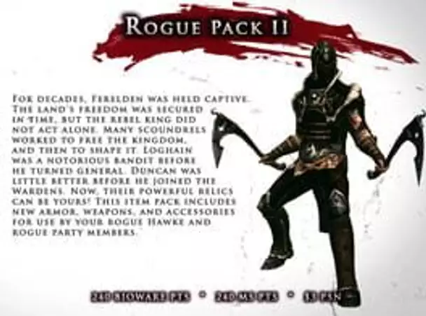 Dragon Age II: Rogue Item Pack II