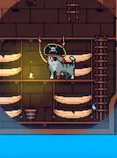 Rooftop Rascal: The Pirate Cat