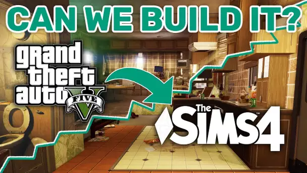 GTA 5 Meets The Sims 4 - Can We Build It? | GTA 5 Sims 4 Speed Build