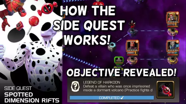 First Objective Spot Revealed and October Side Quest Explained | Marvel Contest of Champions