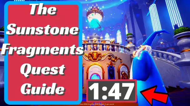 The Sunstone Fragments Quest Guide In Disney Dreamlight Valley