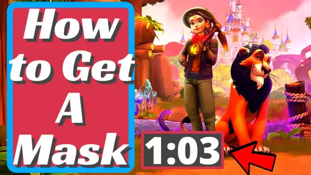 How to Get A Mask in Disney Dreamlight Valley