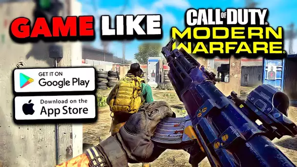 MODERN WARFARE MOBILE FOR iOS/ANDROID! (Game Like Call of Duty for Low-End Devices)
