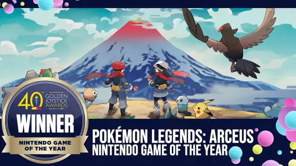 Golden Joystick Awards 2022 | Nintendo Game of the year - Pokemon Legends: Arceus