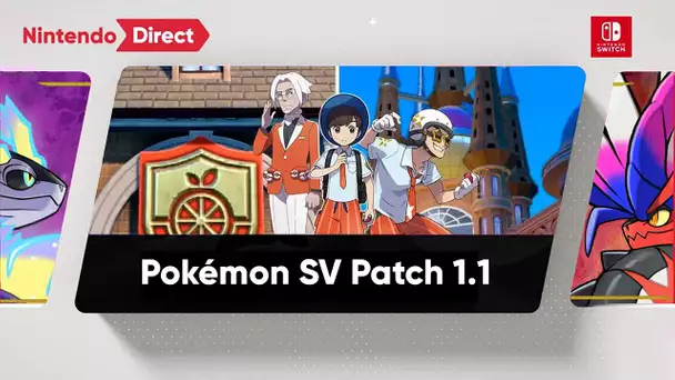 Pokemon Scarlet and Violet First BIG Patch