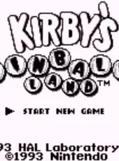 Kirby's Pinball Land