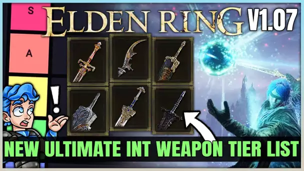 The New MOST POWERFUL Int Weapon Tier List - Best Highest Damage Intelligence Weapons in Elden Ring!