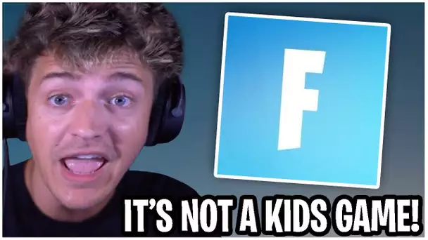 Ninja LOSES It After Getting Told Fortnite Is A KIDS Game & Explains Why It's Not!