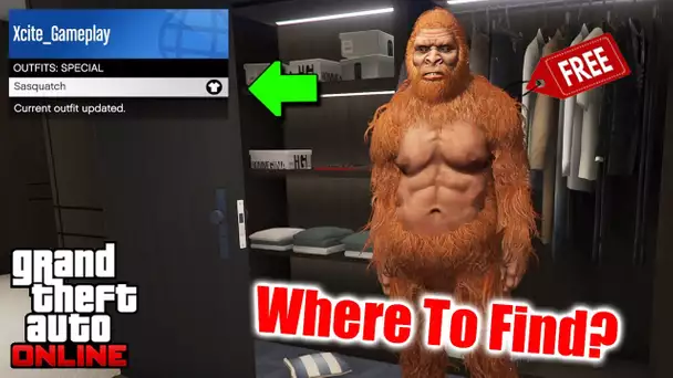 Where To Find The Sasquatch Outfit After Unlock? **EXCLUSIVE HALLOWEEN EVENT**
