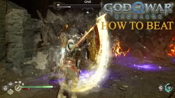 God Of War Ragnarok Gna - How To Defeat Most CHEATING Boss EASY Ultimate Guide!