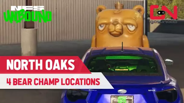 North Oaks Bear Champ Locations in Need for Speed Unbound