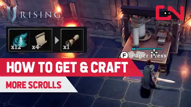 V Rising SCROLLS - How to GET & CRAFT More