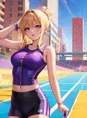 Beautiful Sakura: Running Club