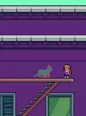 Rooftop Rascal: The Glitch Cat