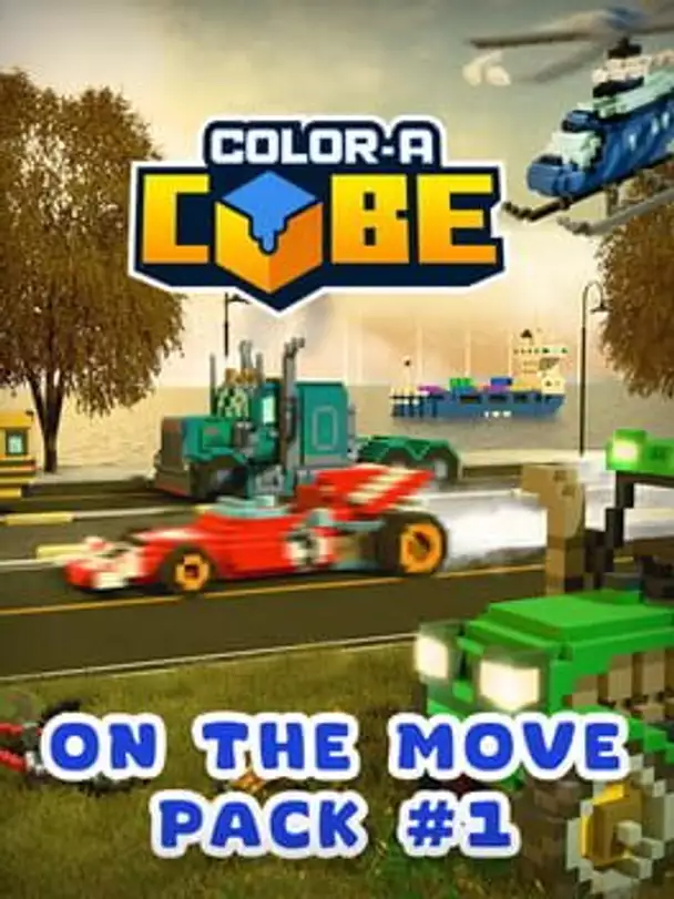 Color-A-Cube: On The Move Pack #1