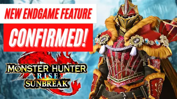 New EndGame Feature Reveal Free Title Update 3 DLC Monster Hunter Rise Sunbreak News
