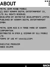Metal Gear Acid: Mobile 3D
