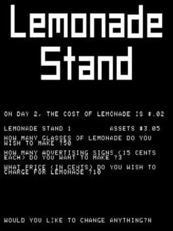 Lemonade Stand