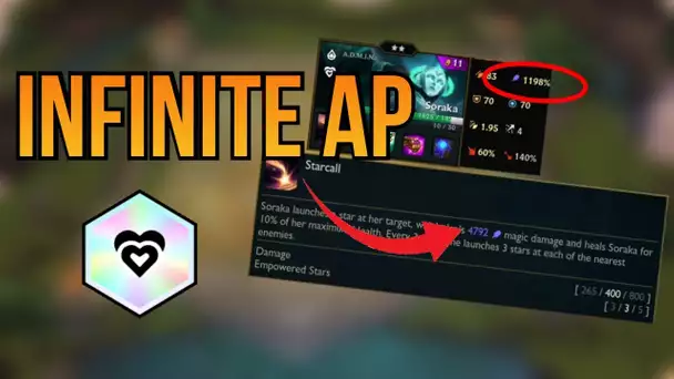 Infinite AP! How to Play 6 Heart with Soraka Carry | Teamfight Tactics Set 8 PBE Guide