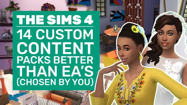 14 Sims 4 CC Packs That Are Better Than EAs | YOUR Best Custom Content Packs