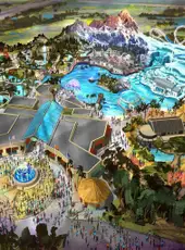 Theme Park Roller Coaster