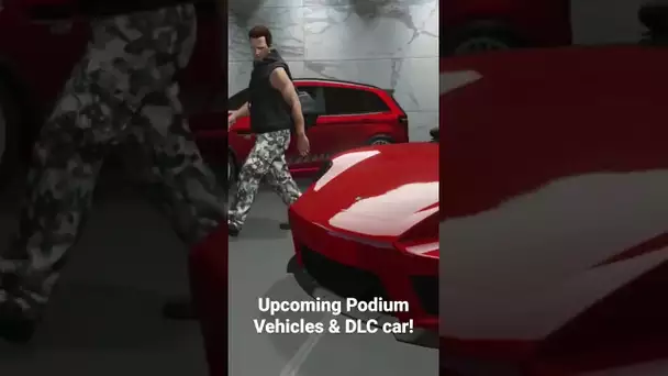 Upcoming Podium Vehicle and Dripfeed Car! #short