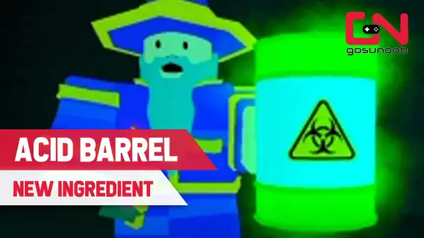 How to Unlock Acid Barrel Ingredient in Wacky Wizards