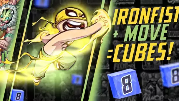 IRONFIST plus MOVE deck = CUBES in Marvel Snap