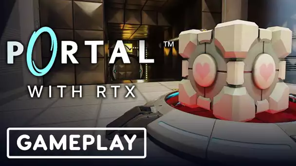 Portal with RTX - Official 4K NVIDIA DLSS 3 Comparison Video