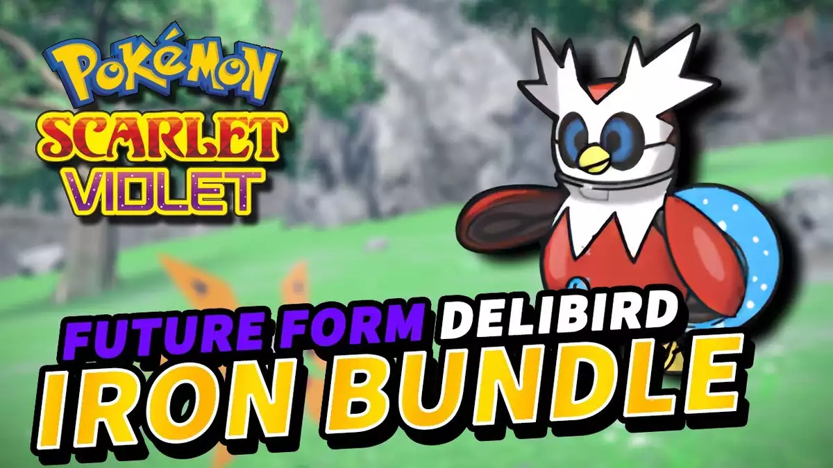 Pokemon Scarlet & Violet How to get IRON BUNDLE Delibird Future Form