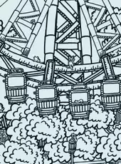 Hidden Cats In Amusement Park