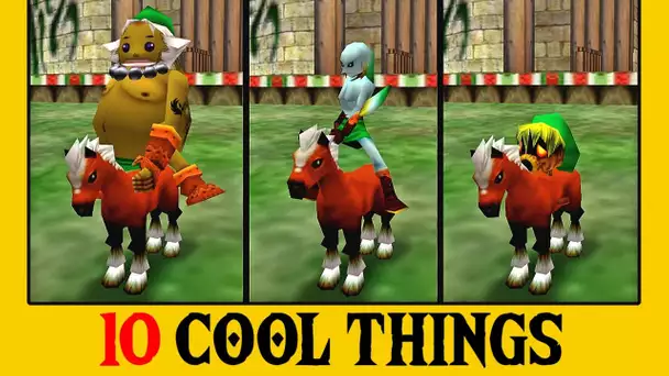 Riding Epona as Goron, Zora and Deku Link! - 10 Cool Things About Zelda: Majora's Mask (Part 14)