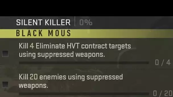 Silent Killer Mission Guide - Kill 4 Eliminate HVT Contract Targets Using Suppressed Weapons (DMZ)