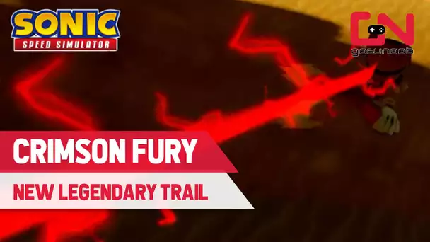 Crimson Fury Trail Sonic Speed Simulator